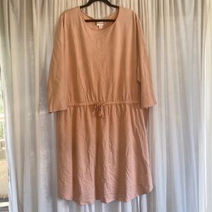 Ava & Viv Pink Dress Size 4x New Without Tag